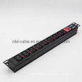 19inch IEC C13 Power Strip, Used for Server Rack NEMA